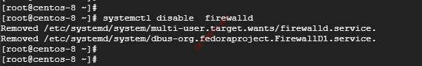 Отключение Firewalld