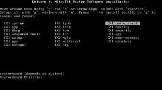 Установите Mikrotik RouterOS на ПК