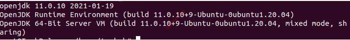 Установка Java в Ubuntu 20.04