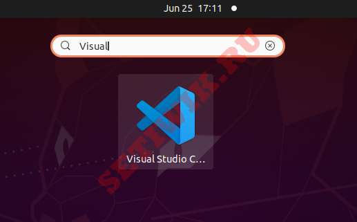 Запуск Visual Studio Code в убунту